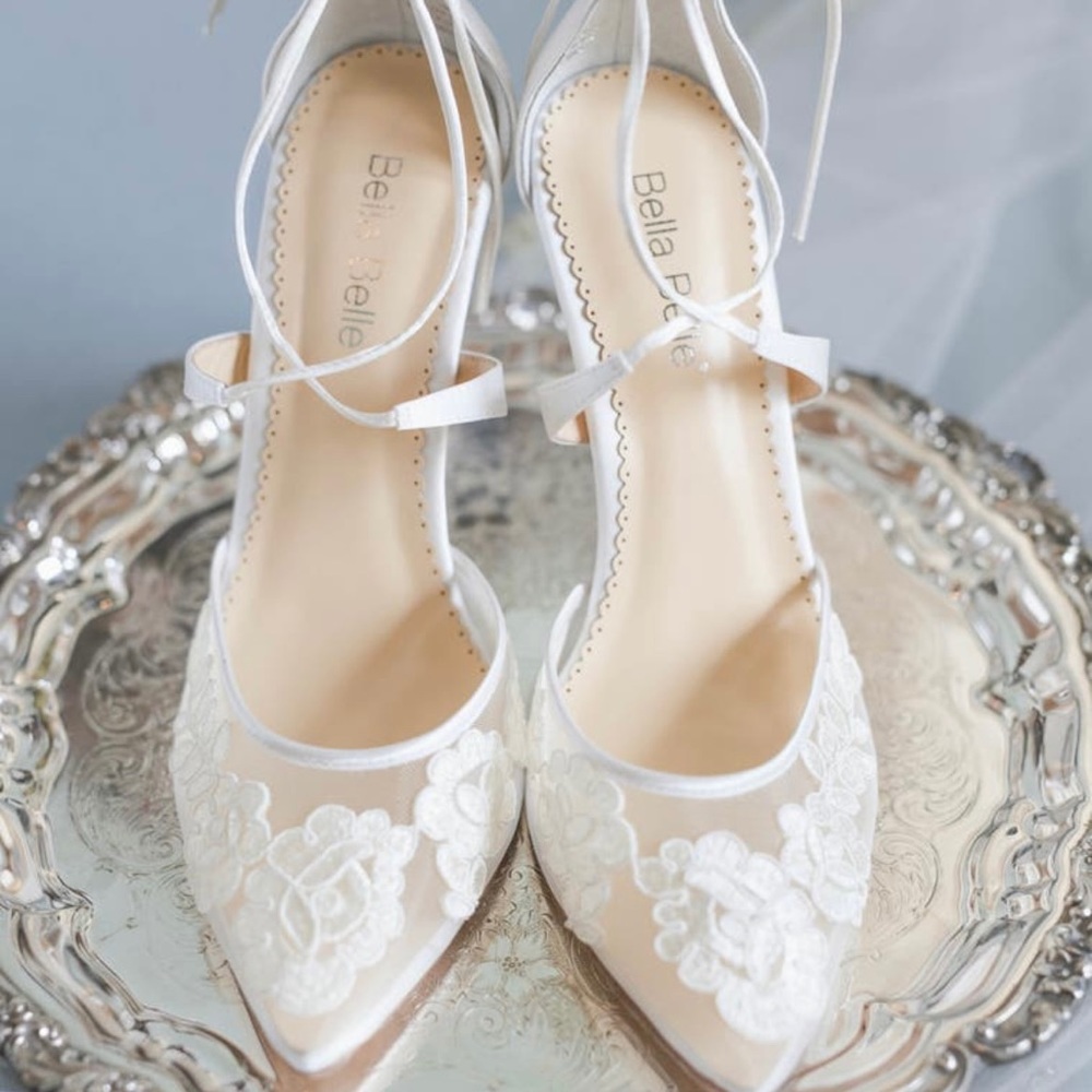 bella belle • anita illusion strap pump